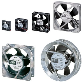 Compact DC Axial Fans - MD/MDS Series