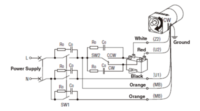 Electromagnetic Brake Connection