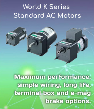 World K Series AC Motors & Gear Motors