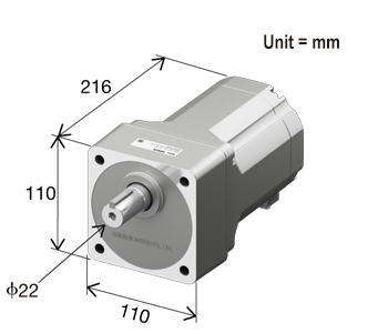 Parallel Shaft dimensions