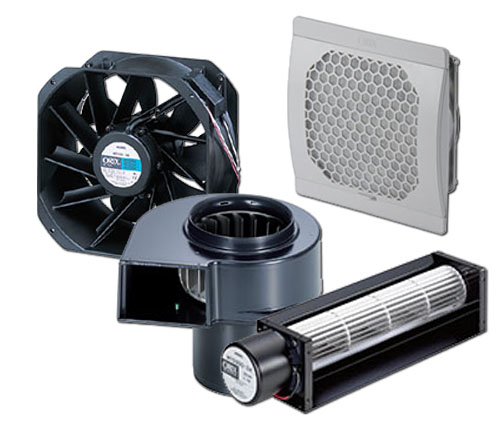 Cooling Fans Structure Air Flow