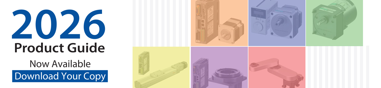 Download Oriental Motor's 2026 Product Guide