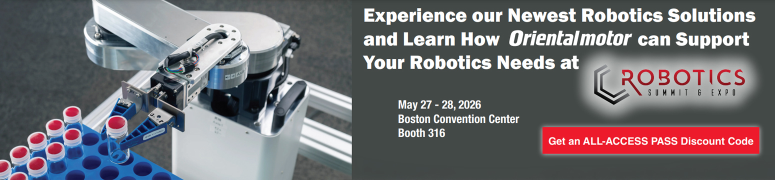 Join us in Booth #316 at Robotics Summit 27-28, 2026!