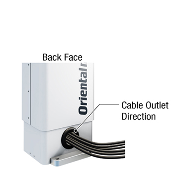 Back Face Cable Outlet Direction