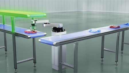 OVR Series SCARA Robot Slim Profile Example