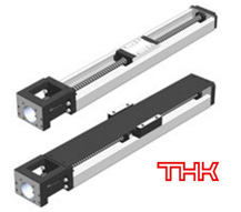 6mm shaft THK KR33 linear actuator 155mm travel 6mm lead double carriage 