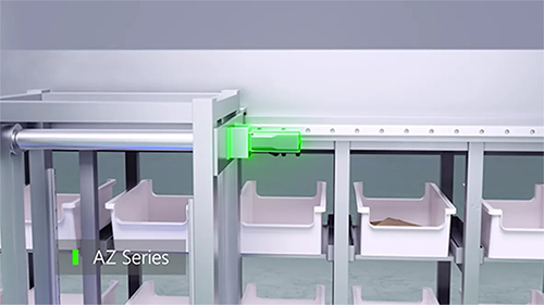 Electromagnetic brake type can prevent falling even if the power supply is interrupted
