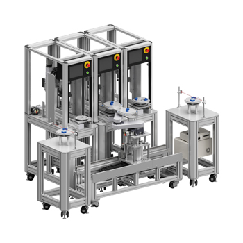 Workpiece Setup with Small Robot for Transfer Process