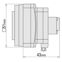 □51 mm Flat Harmonic Geared Type wiith Encoder