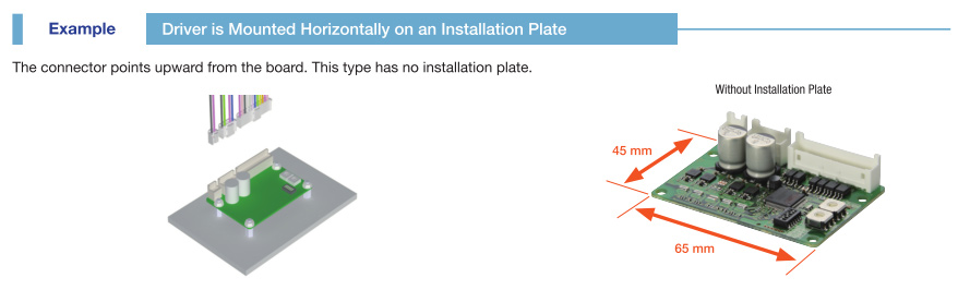 Horizontal Mount on Installation Plate