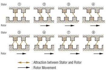 Stepper Motor Stator Roto Attraction