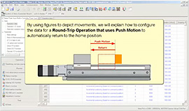 MEXE02 Support Software: AZ Series Positioning Operation by Sensor Activation