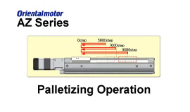 MEXE02 Support Software: AZ Series Palletizing Operation