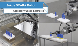 Accessories for the OVR 3-Axis Horizontal Articulated SCARA Robot