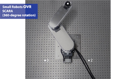 OVR 3-Axis Horizontal Articulated Robot (SCARA Robot) Motion Comparison - Standard vs Full 360° Type
