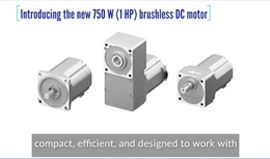 Easily downsize your 1 HP AC motor with a 1 HP BLDC motor and upgrade your performance