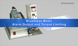 BLE2 Brushless DC Motor Alarm Output and Torque Limiting