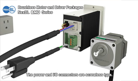 BMU Series Brushless DC Motor Wiring