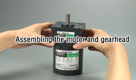 How to Assemble an AC Motor and Gearhead