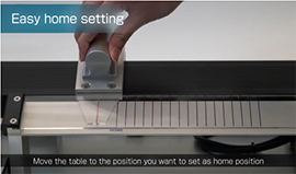 AZ Series Stepper Motors Easy Home Setting