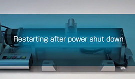 AZ Series Stepper Motor Mechanical Absolute Encoder Restart Demo