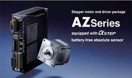 AZ Series Stepper Motor Products with Mechanical Absolute Encoder