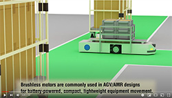 Video - Brushless DC Motor AGV