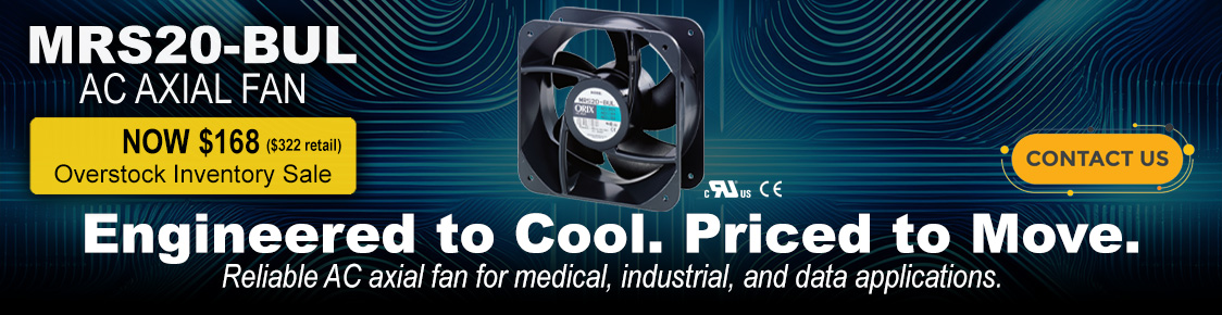 Overstock Axial Fan Sale!