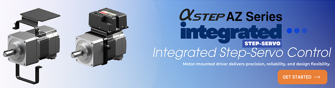 αSTEP AZ Series Hybrid Step-Servo Integrated Solution